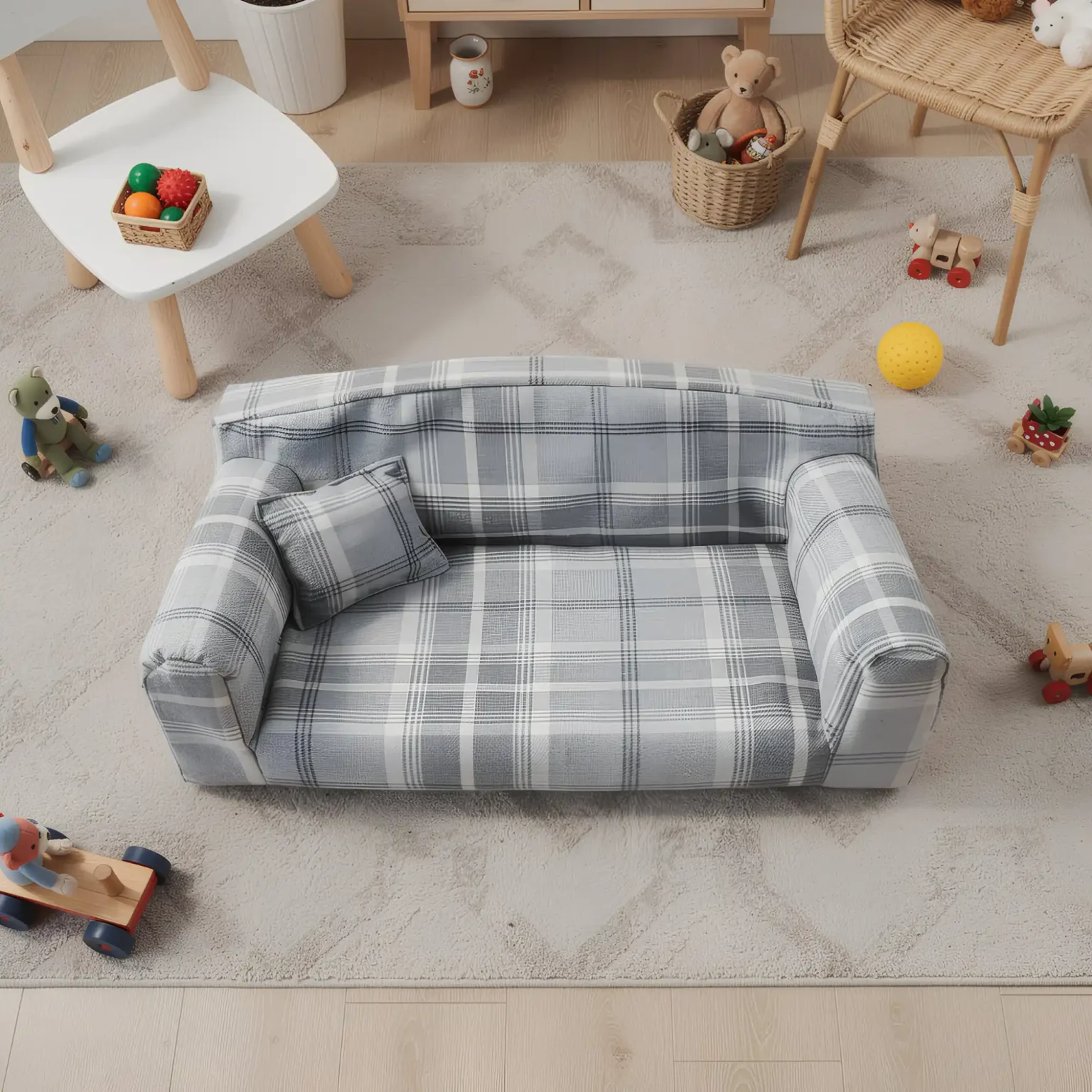Royal collection sofa dog bed, regal sofa‑style dog bed with premium support, deep cushion for long, restful dog sleep