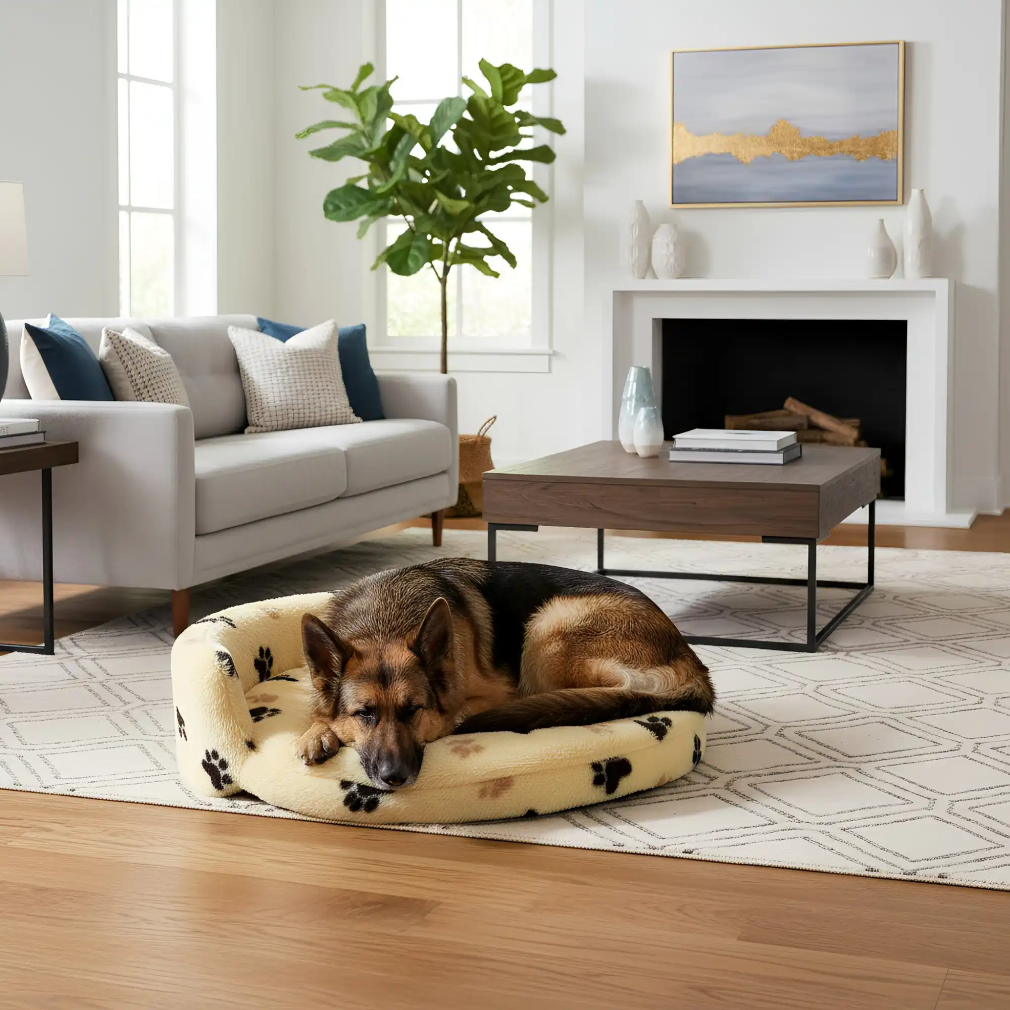 Fur Paws – Pet Ring Sofa – BIG DOG BED!06 ing Sofa Dog Bed – Fur Paws – Extra Deep, For Large Breeds