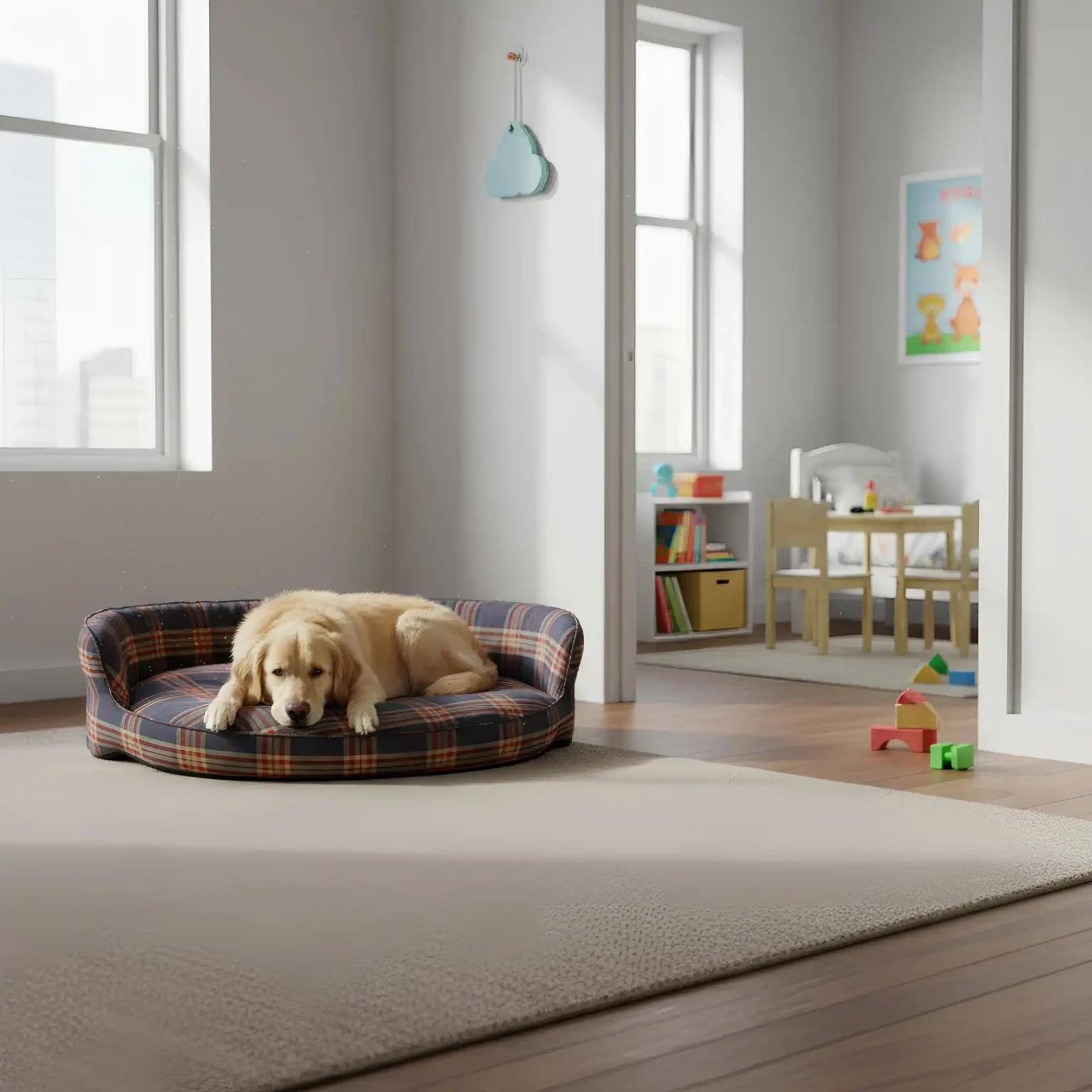 Gleneagles Ring Sofa Dog Bed – size comparison