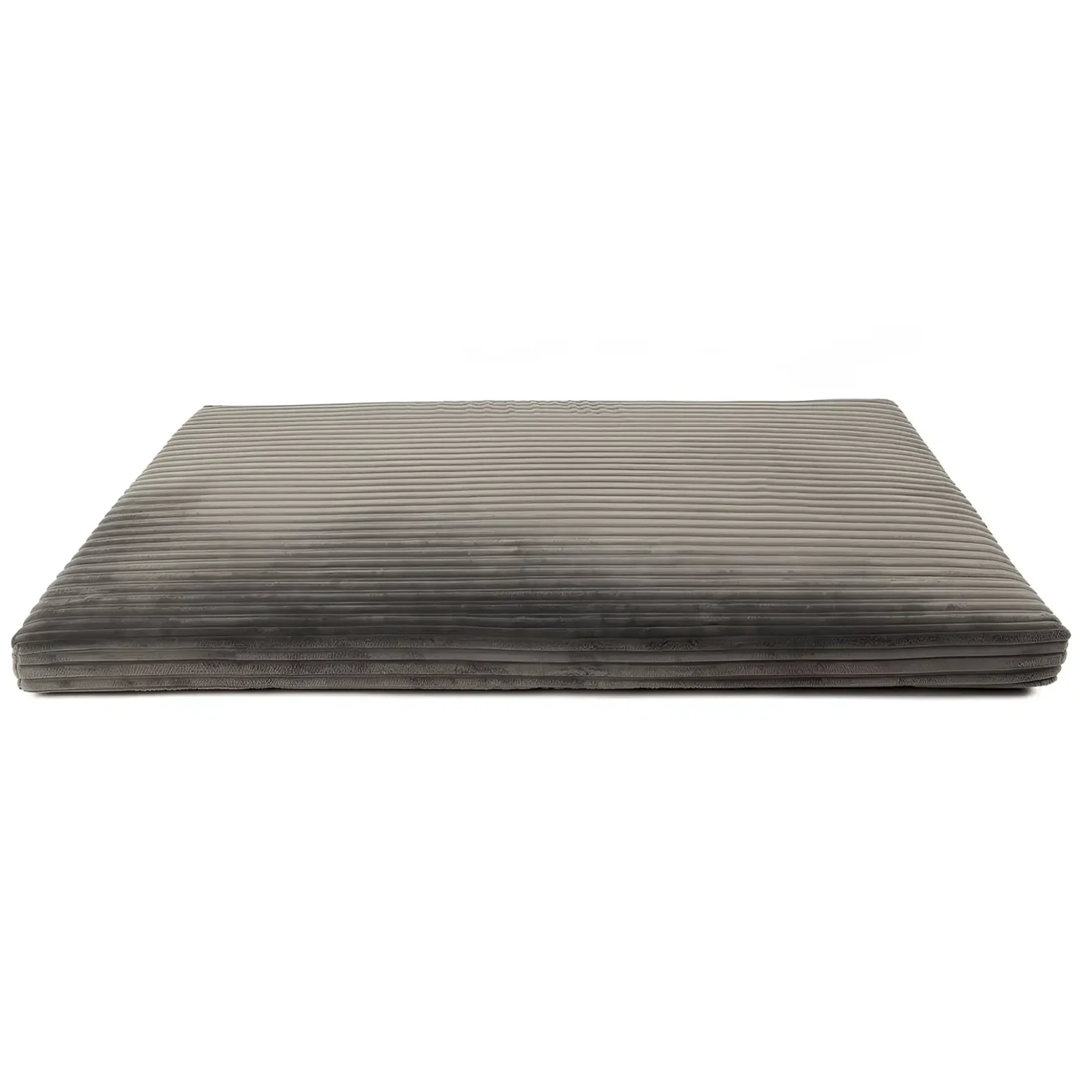 Comfortable pet mat with thick padding and premium cord texture for dogs